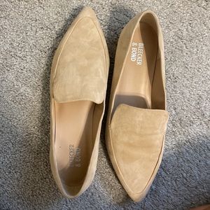 Bleecker & Bond suede loafers. Size 7.5. Barely worn.
